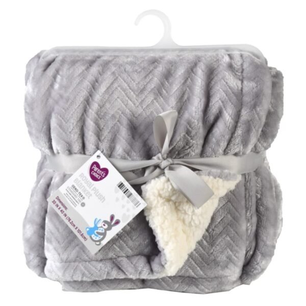 Parents Choice Royal Plush Blanket, Gray